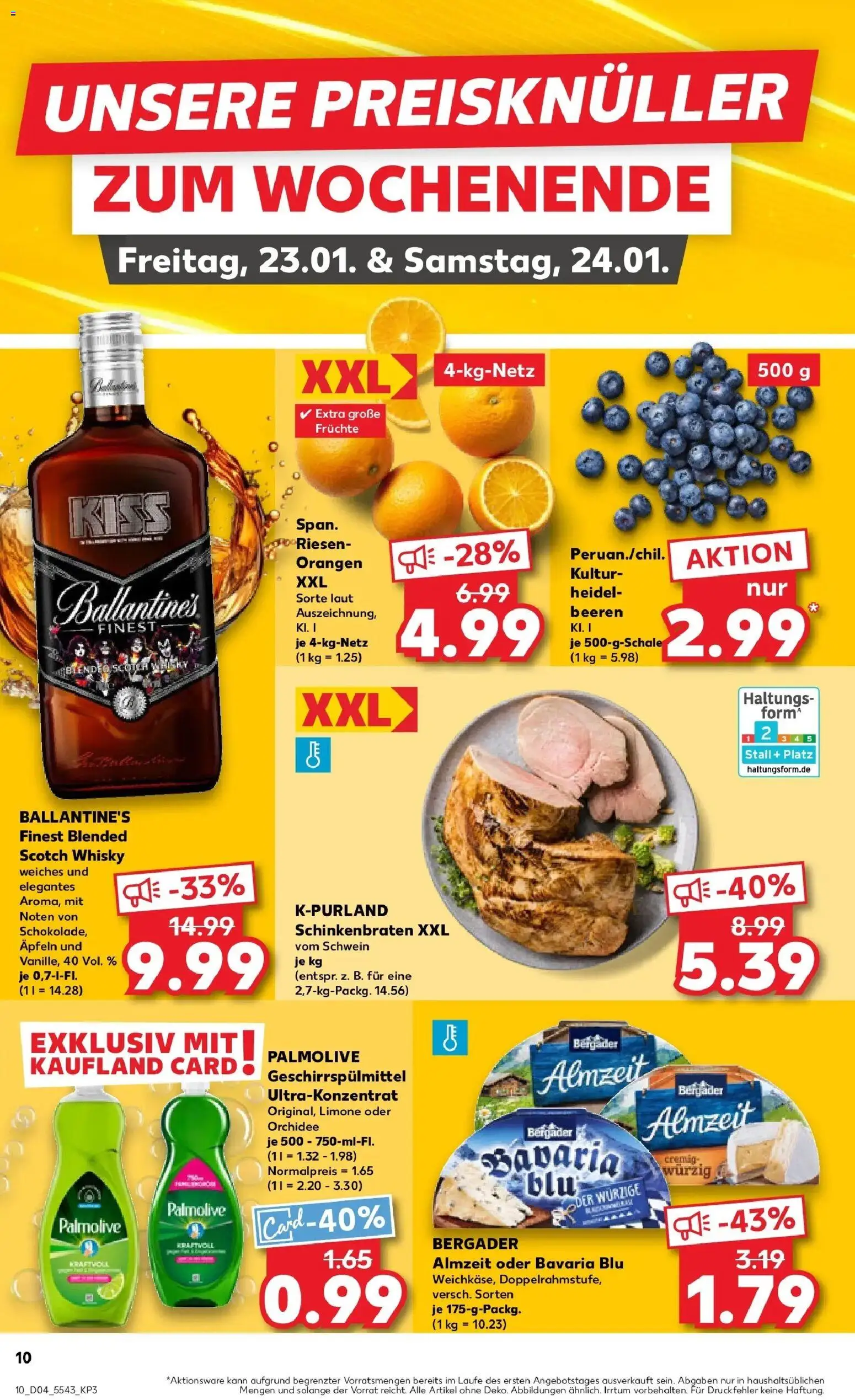 Kaufland prospekt Bocholt	 – gültig ab 22.01.2026 | Seite: 12 | Produkte: Whisky, Orchidee, Orangen, Geschirrspülmittel