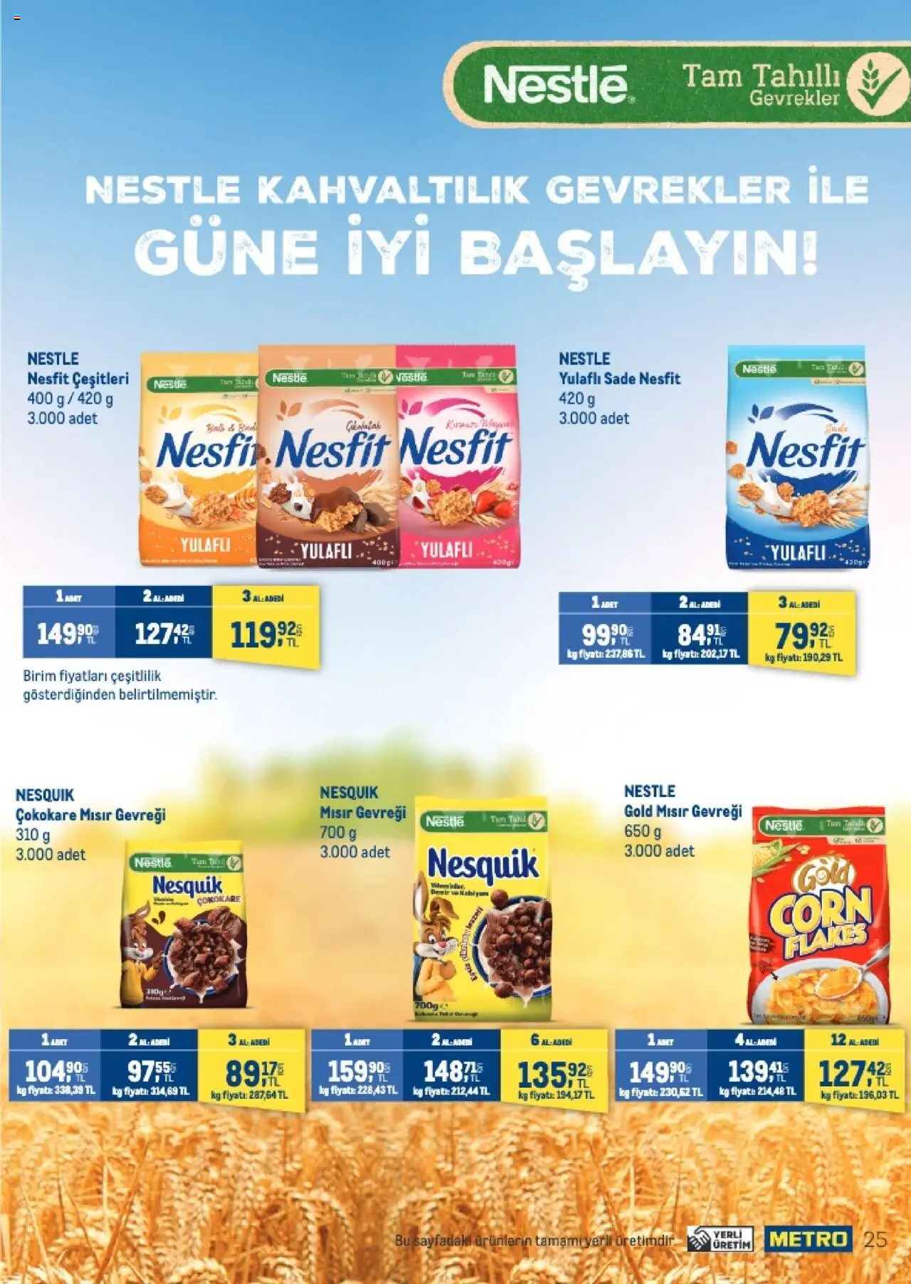Metro Q4 Tedarikçi Flyer - 23.09.2025 tarihinden itibaren geçerlidir | Sayfa: 25 | Ürünler: Mısır gevreği, Mısır