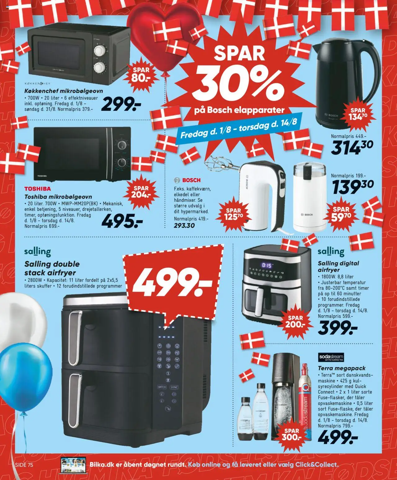 Bilka Tilbudsavis gyldig fra 01.08.2025 | Side: 42 | Produkter: Mikrobølgeovn