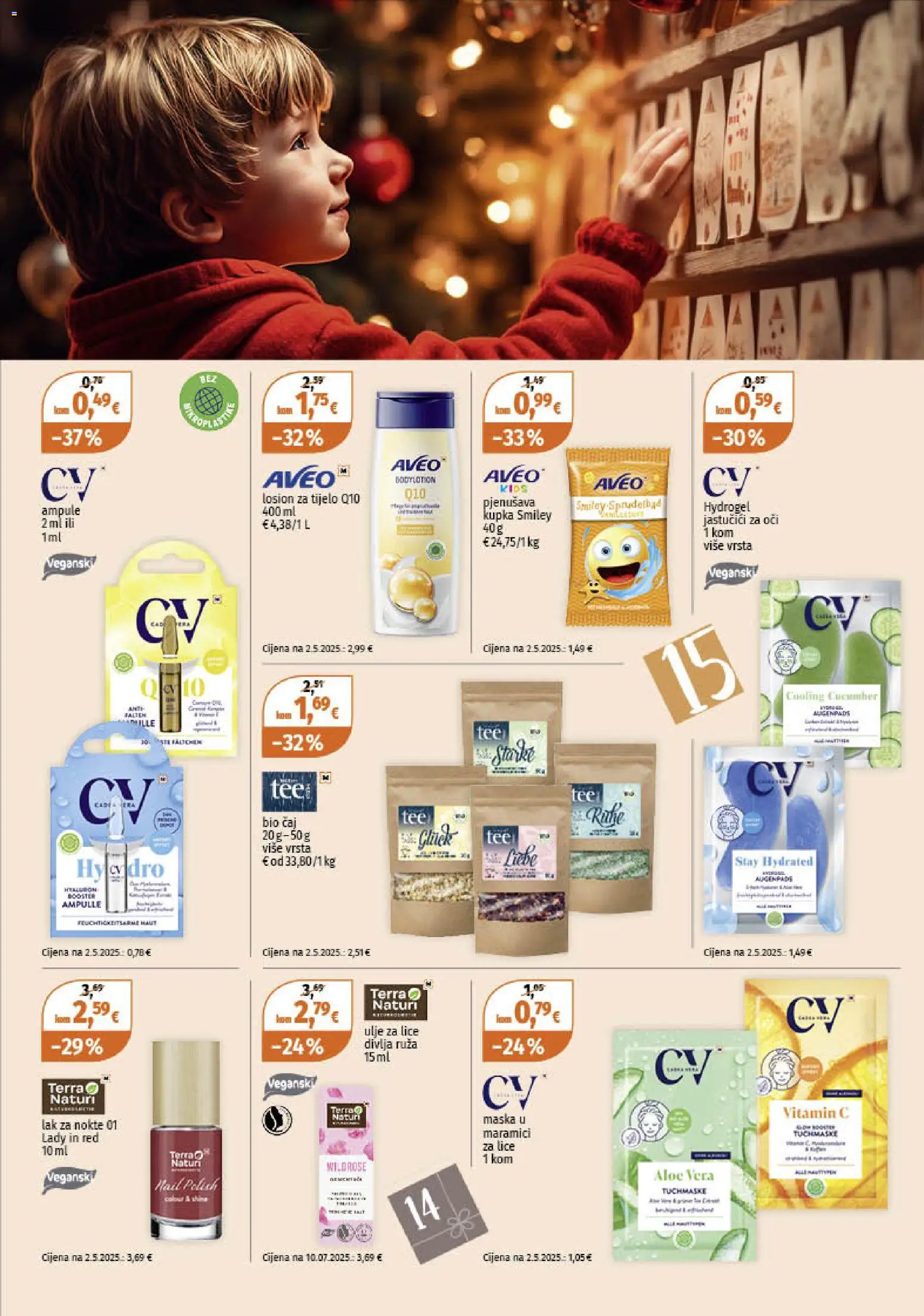 Müller katalog | vrijedi od 27.10.2025 | Stranica: 21 | Proizvodi: Kupka, Lak za nokte, Maska, Čaj