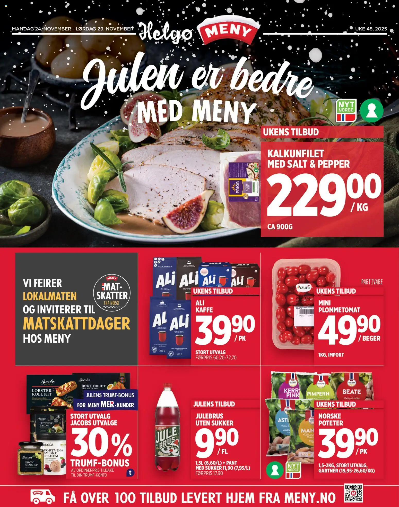 {H1} | Side: 1 | Produkter: Bavețică, Kaffe, Poteter, Sennep