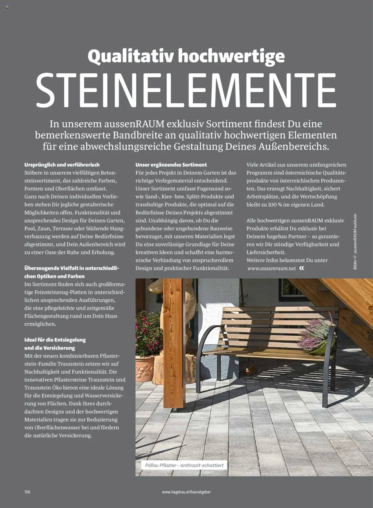 Hagebau Katalog Baurategeber gültig ab 07.04.2025 | Seite: 106