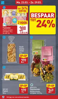 Aldi folder week 13 - Voorbeeld van een folder van Aldi, geldig van 23.03.2026 | Pagina: 12 | Producten: Citroen, Koekjes, Bloemen, Crème