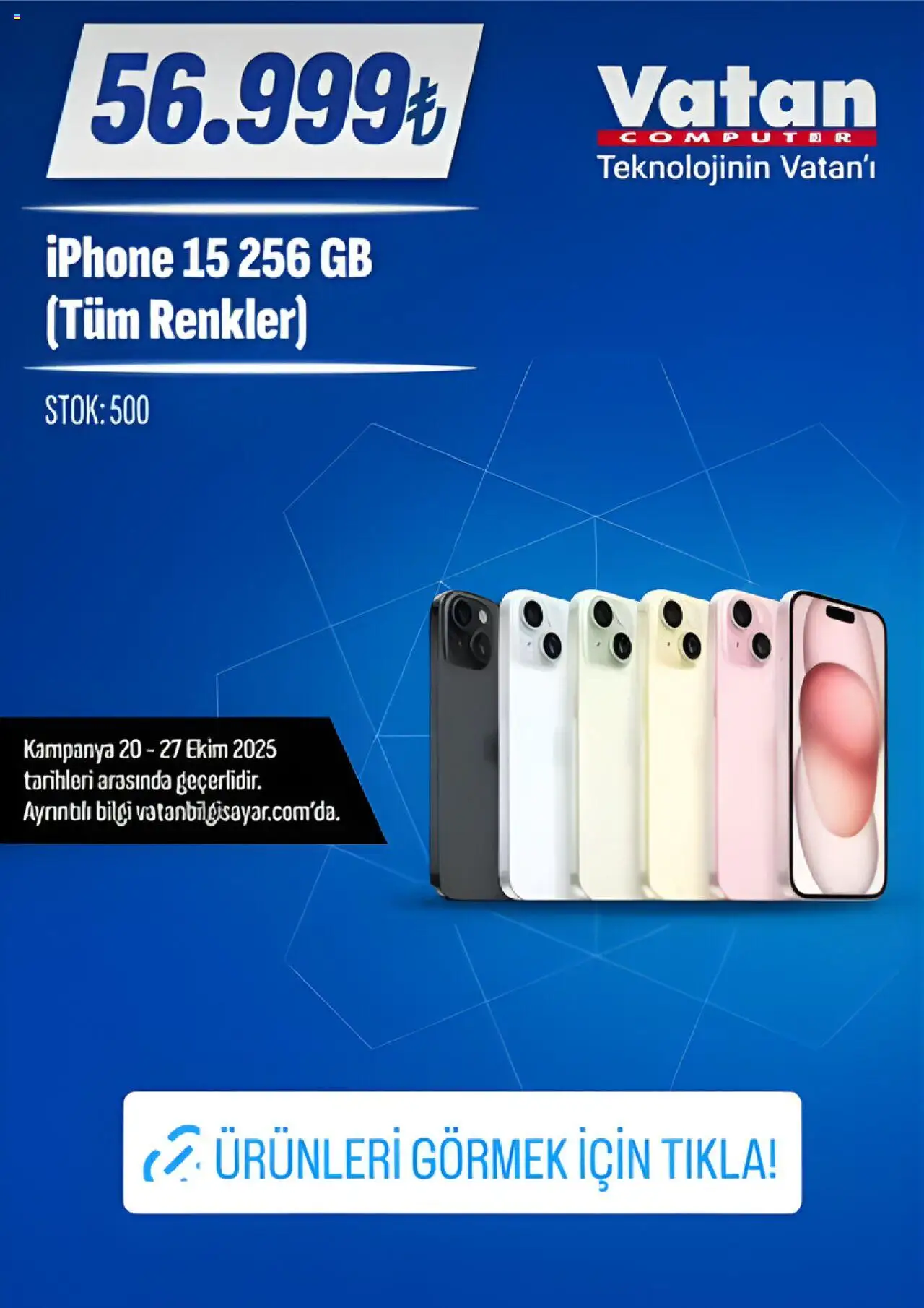Vatan Bilgisayar İndirim - 20.10.2025 tarihinden itibaren geçerlidir | Sayfa: 3 | Ürünler: Iphone
