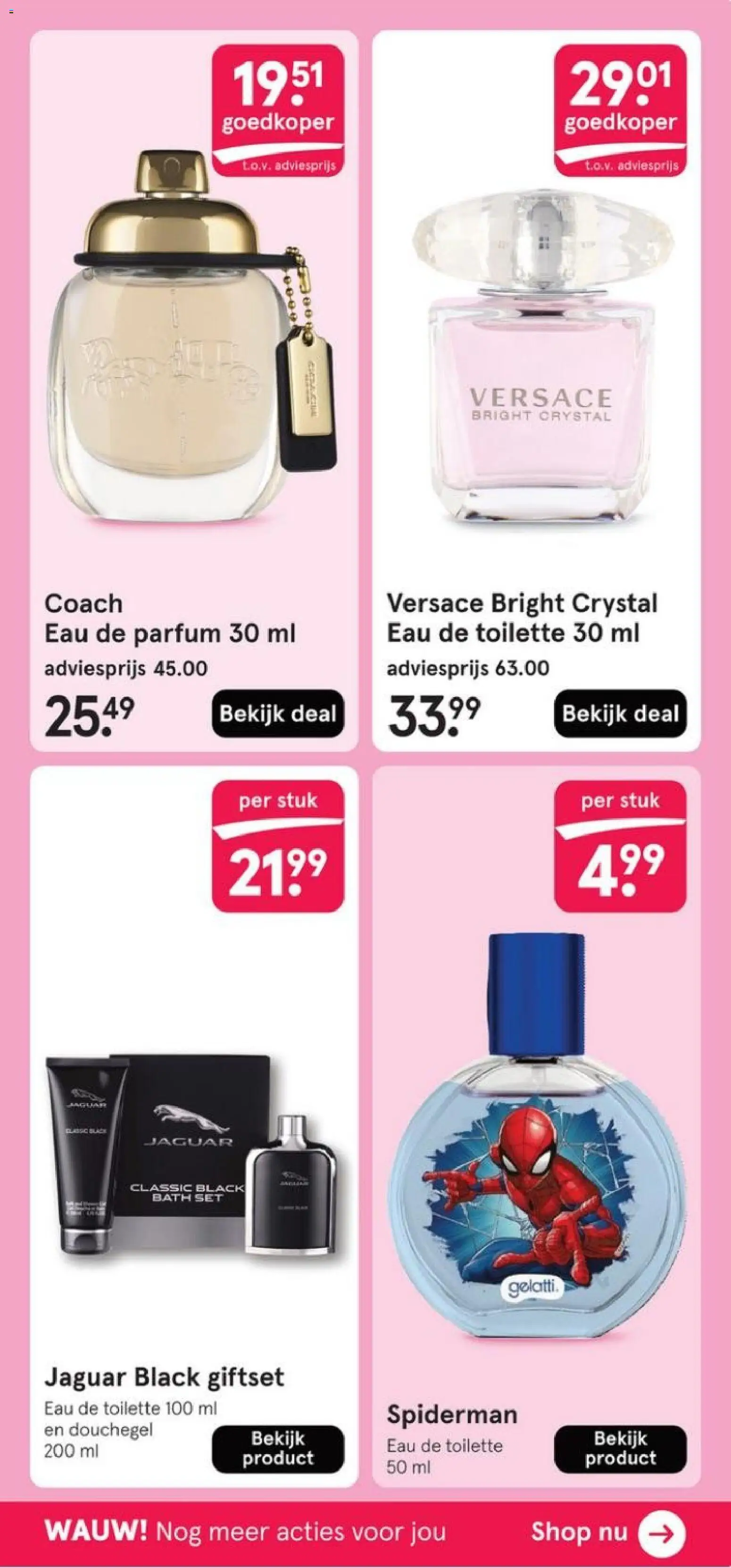 {H1} | Pagina: 41 | Producten: Parfum, Eau de toilette, Douchegel