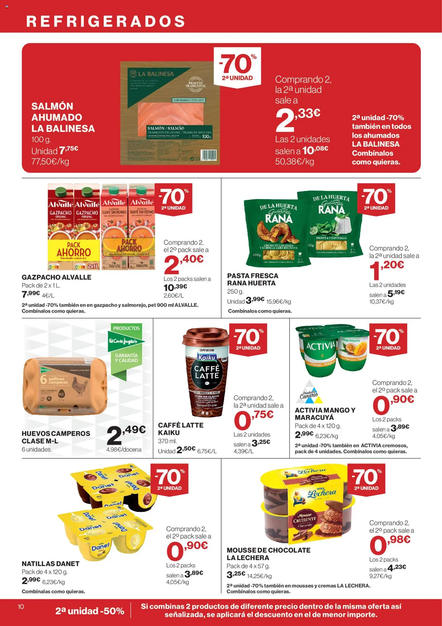 Supercor Canarias │ válido desde el 23.04.2026 | Página: 10 | Productos: Mousse, Huevos, Crema, Gazpacho
