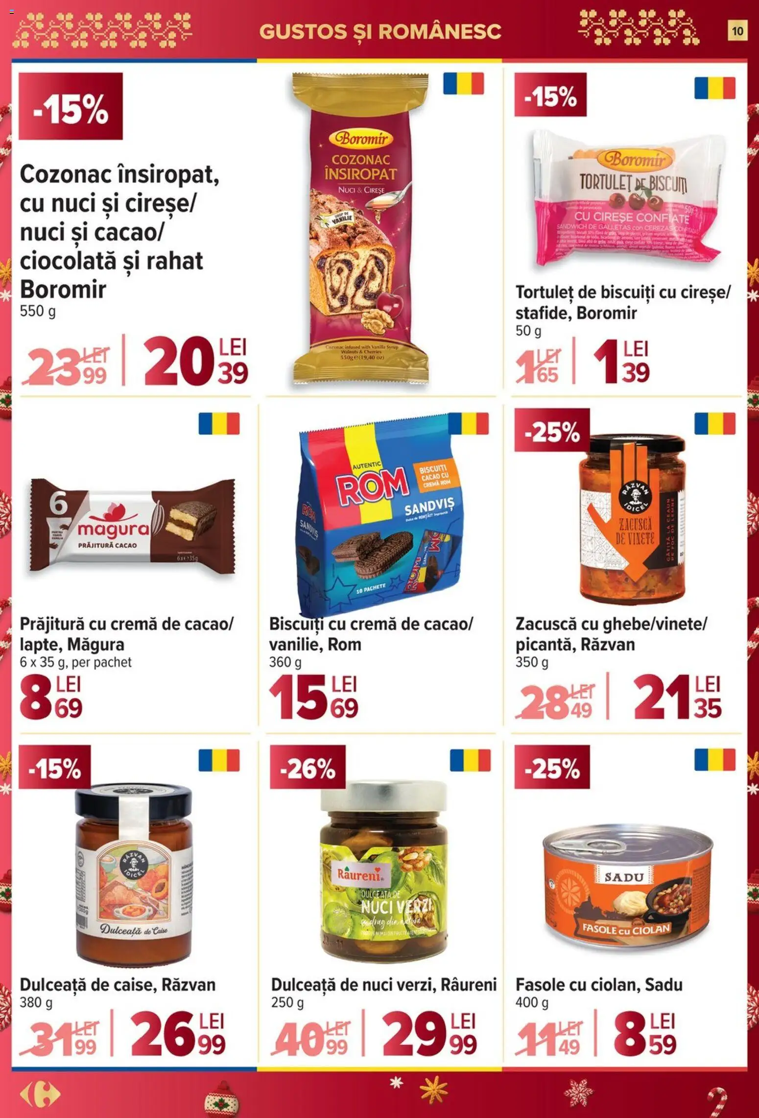 Noul catalog Carrefour – valabil de la 26.11.2025 | Pagină: 10 | Produse: Bahçe aydınlatması, Prăjitură, Cremă, Rom