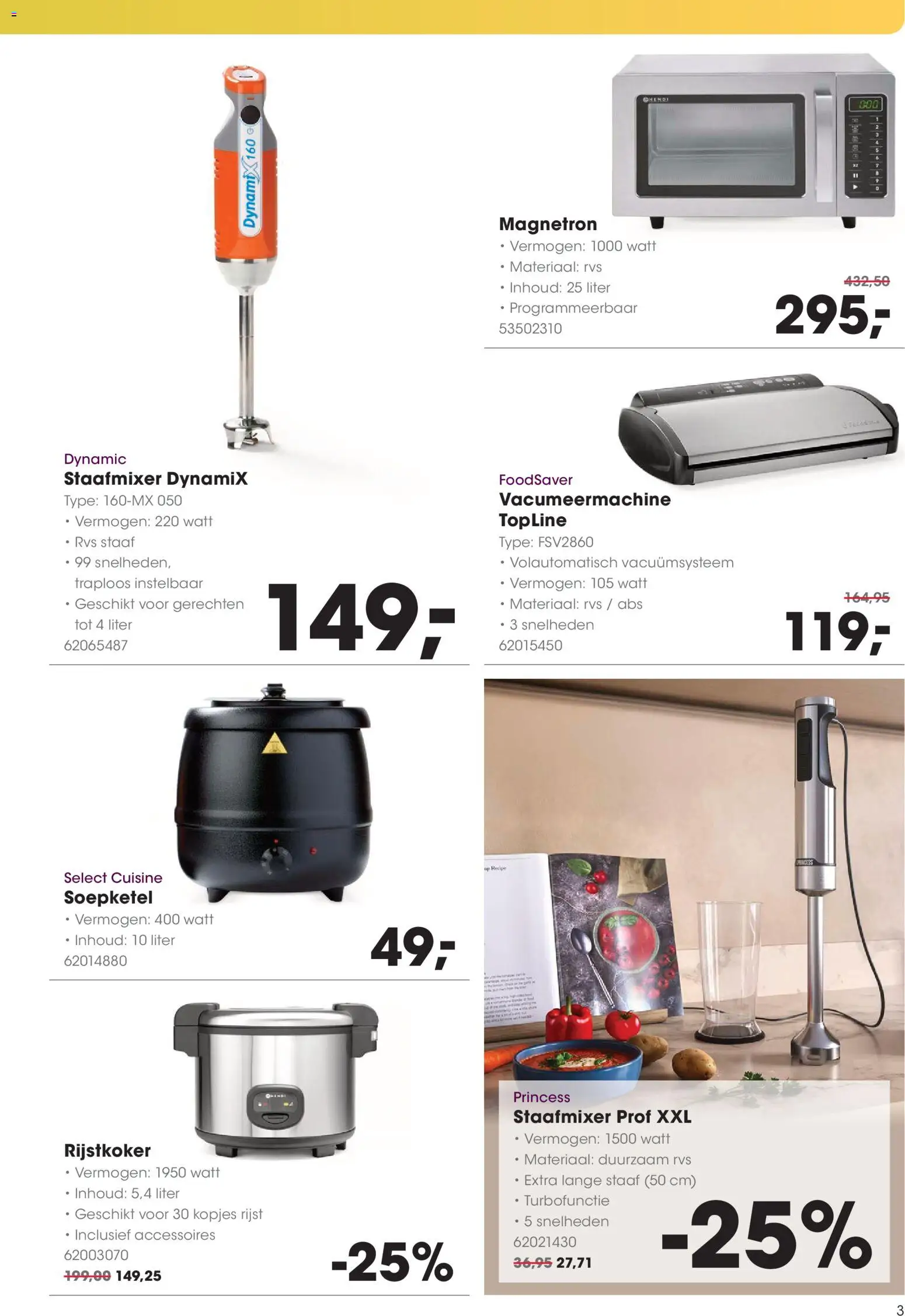 {H1} | Pagina: 3 | Producten: Rijst, Rijstkoker, Parasztsonka