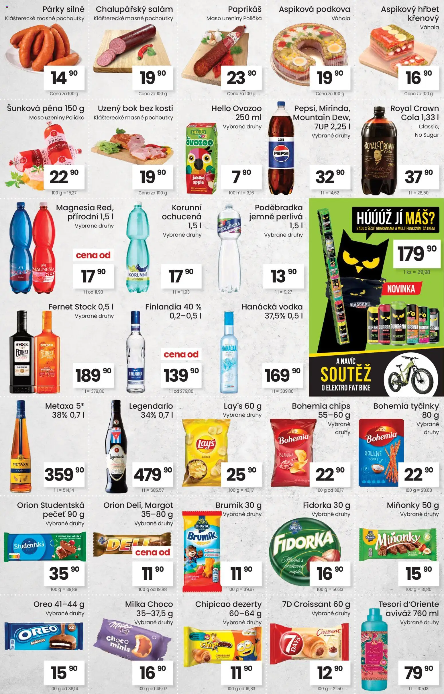 Kubík leták od 09.12.2025 | Strana: 3 | Produkty: Pepsi, Párky, Tyčinky, Uzeniny