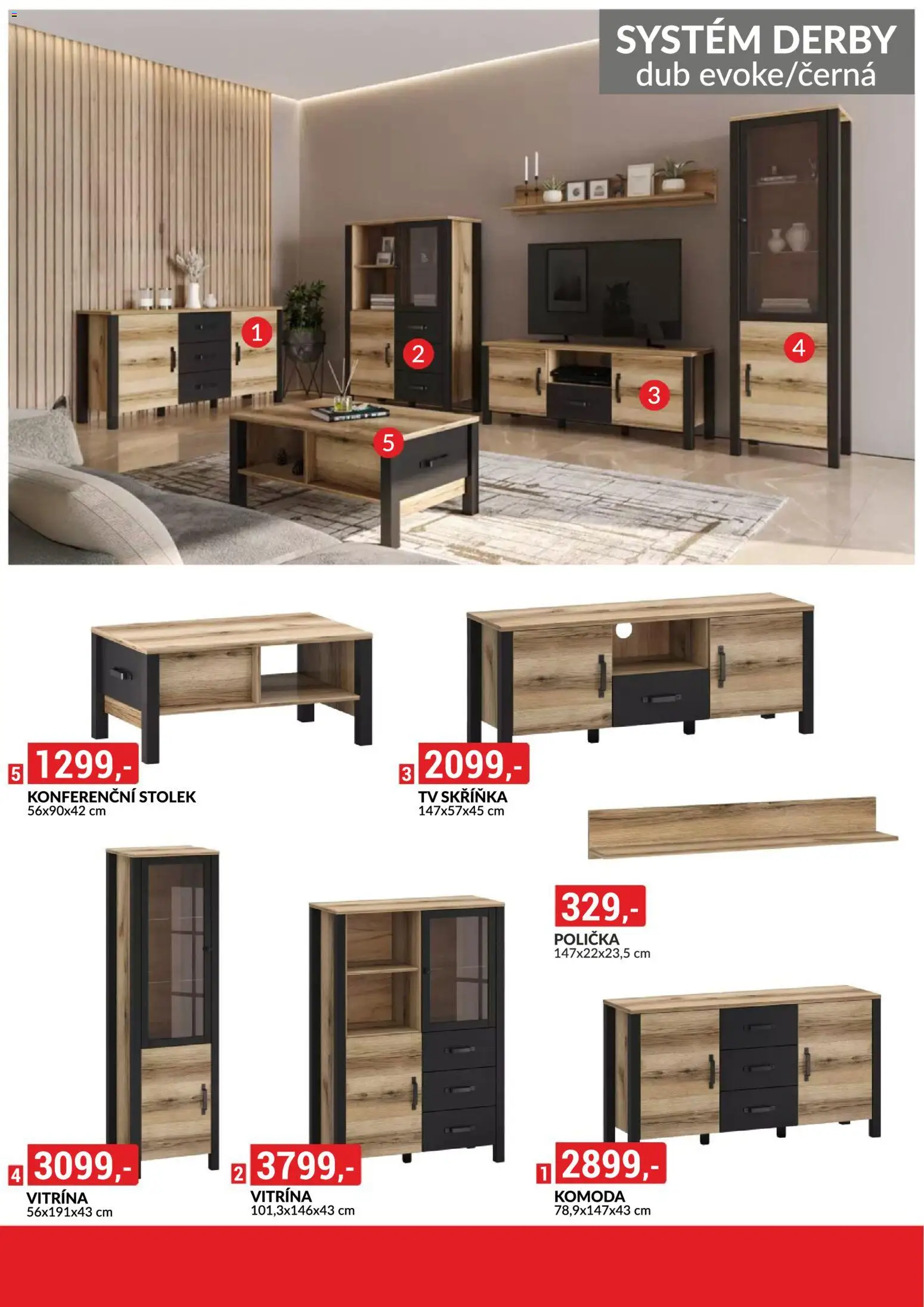 BAUMAX leták - Vaše bydlení, vaše pravidla od 01.11.2025 | Strana: 18 | Produkty: Polička, Komoda, Tv skříňka, Skříňka