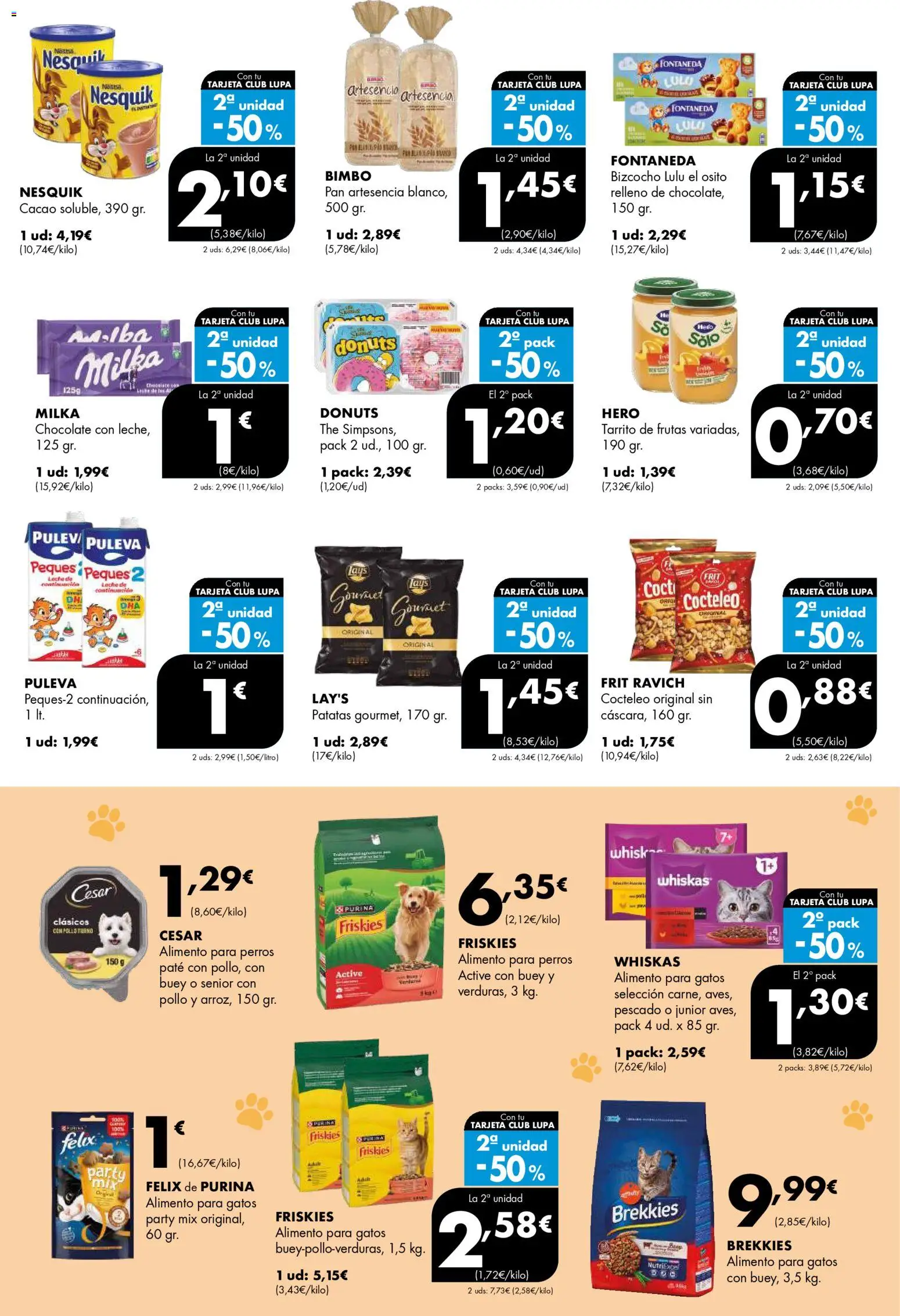 Lupa Supermercados folleto │ válido desde el 09.04.2026 | Página: 11 | Productos: Chocolate, Paté, Donuts, Φρυγανιές σικάλεως