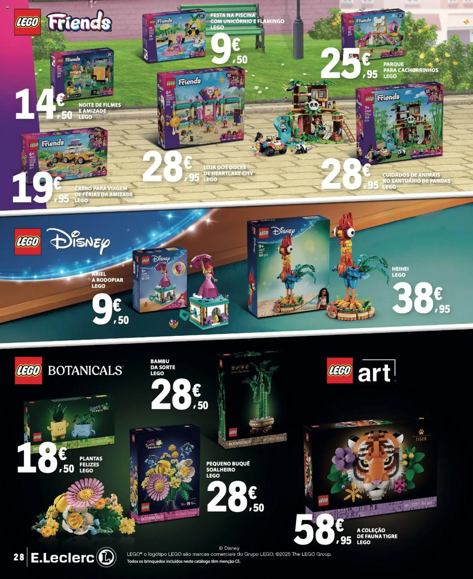 E.Leclerc Brinquedos de Natal │ válido de 11.11.2025 | Página: 28 | Produtos: Piscina, Doces