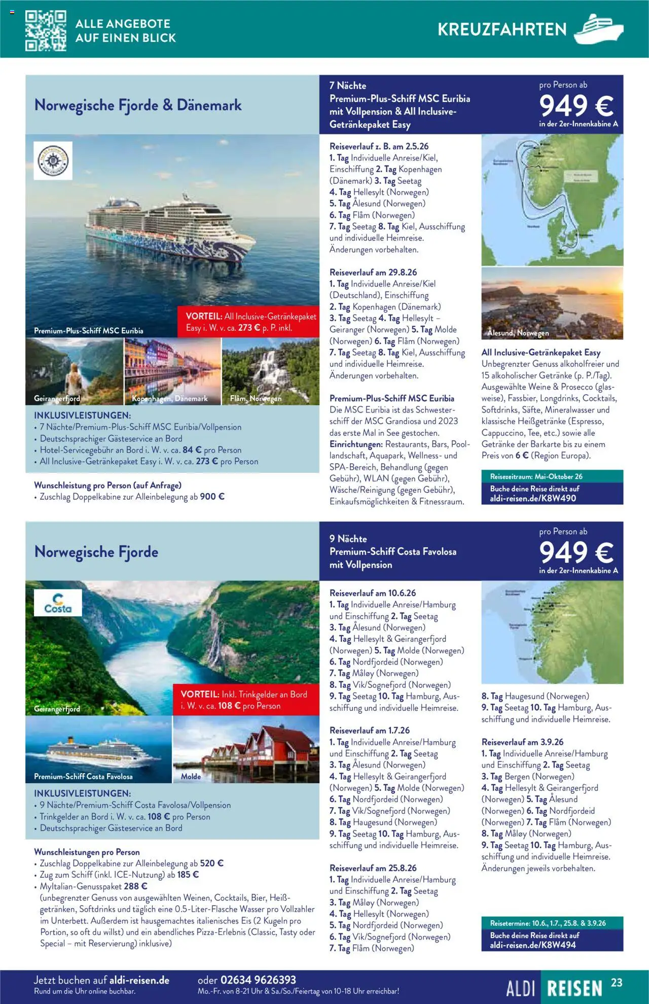 Aldi Reisen - Reise-Highlights - gültig ab dem 01.08.2025 | Seite: 23