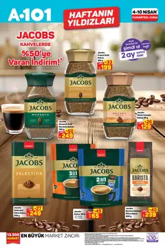 04.04.2026 tarihinden itibaren geçerli olan A101 kataloğu önizlemesi | Sayfa: 4 | Ürünler: Kahve