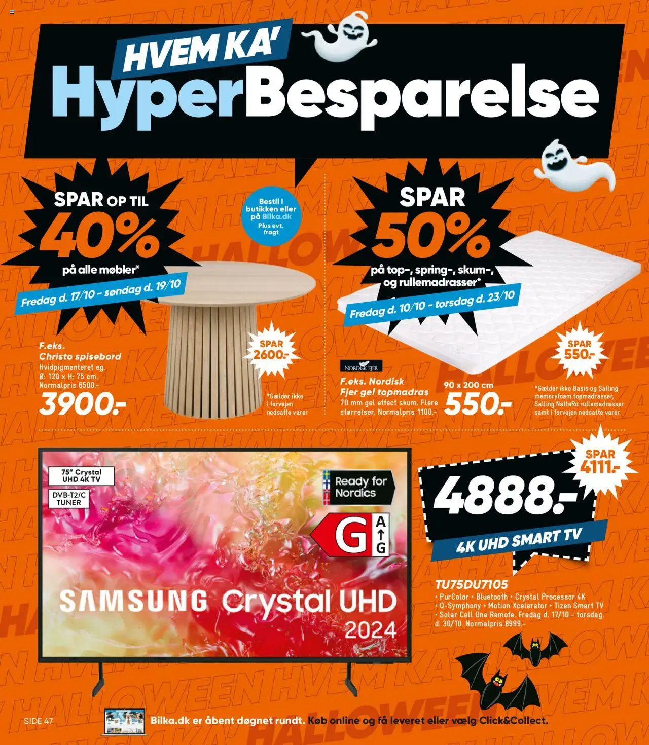 Bilka tilbudsavis – gyldig fra 17.10.2025 | Side: 2 | Produkter: Processor, Smart TV, TV