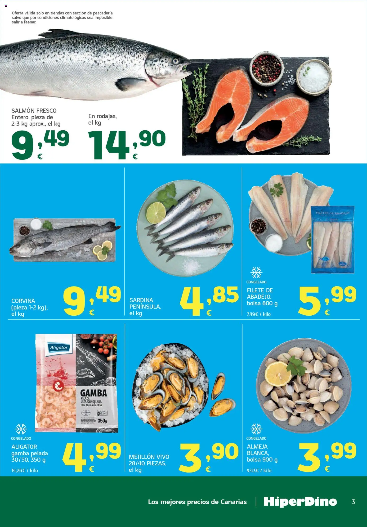 HiperDino folleto │ válido desde el 09.04.2026 | Página: 3