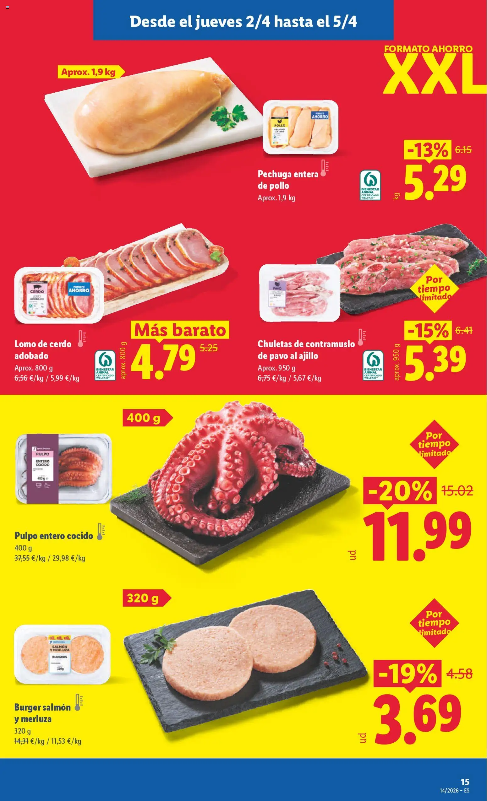 Lidl folleto │ válido desde el 30.03.2026 | Página: 29 | Productos: Cerdo