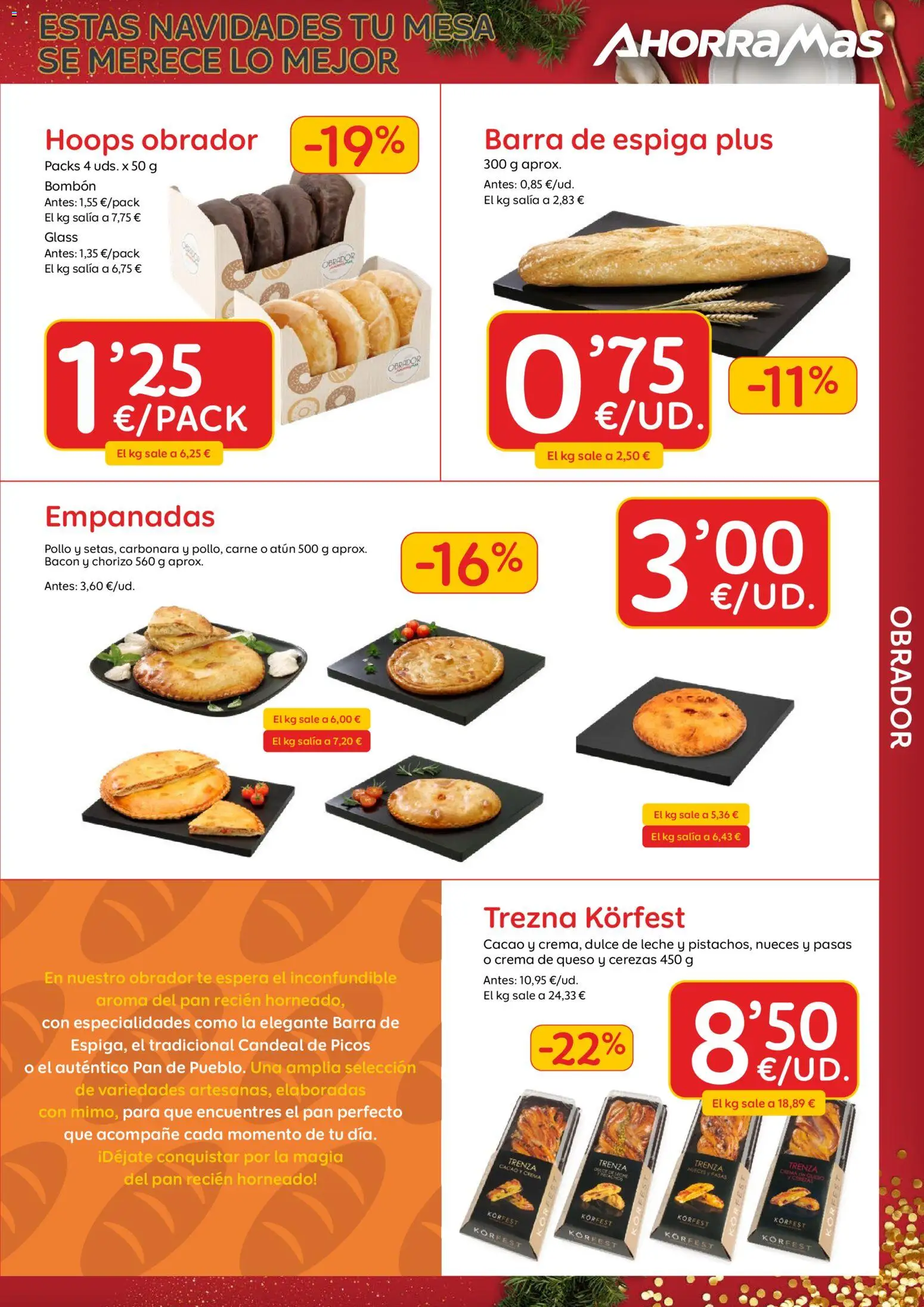AhorraMas folleto │ válido desde el 11.12.2025 | Página: 9 | Productos: Queso, Pan, Crema, Φρυγανιές σικάλεως