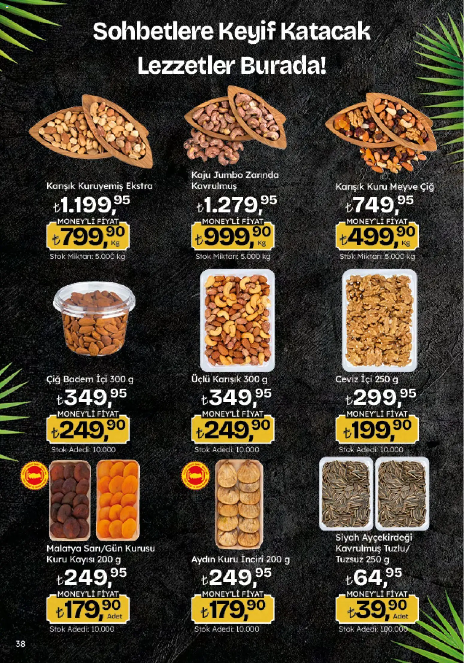 Migros Katalog - 5M Migroskop Dijital - 29.01.2026 tarihinden itibaren geçerlidir | Sayfa: 38 | Ürünler: Badem, Meyve, Kayısı, Ceviz