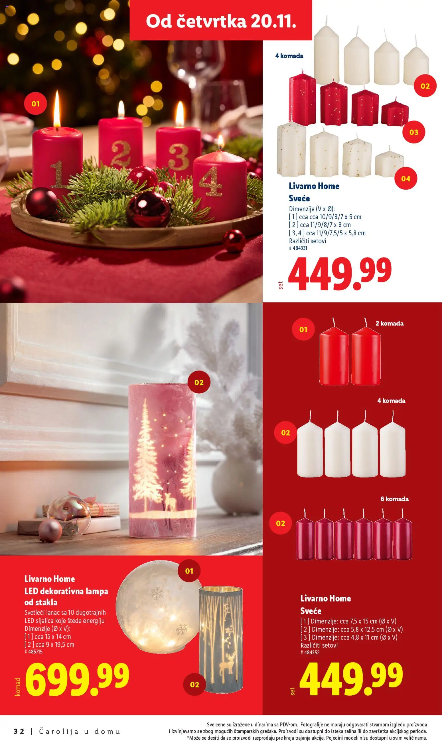 Lidl katalog - važi od 10.11.2025 | Strana: 32 | Proizvode: Lampa, Sijalica, LED sijalica