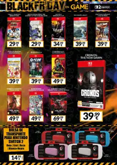 Vista previa Game - Black Friday válido desde el 21.11.2025 | Página: 9 | Productos: Nintendo, Bolsa