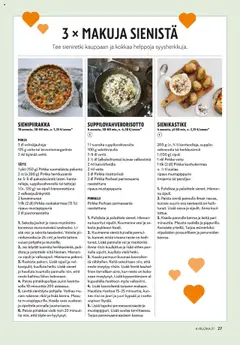 K-Market - K-Ruoka – voimassa 27.08.2025 alkaen | Sivu: 27 | Tuotteet: Voi, Riisi, Tee, Kerma