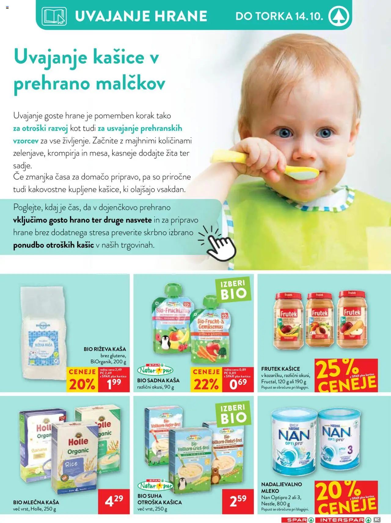 Novi Spar katalog ponudbe – veljaven od 08.10.2025 | Stran: 30 | Izdelki: Mleko