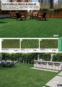 Diego Katalógus - amely érvényes a következő dátumtól: 02.10.2025 | Oldal: 75 | Termékek: Műfű