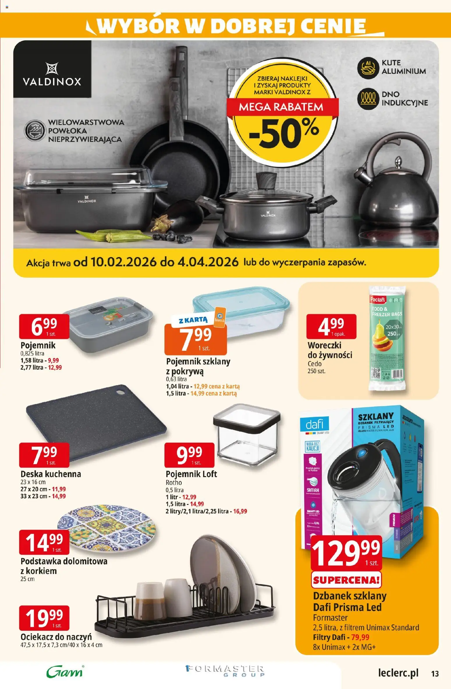 E.Leclerc Gazetka - Radom od 10.02.2026 | Strona: 13