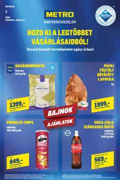 Metro - Élelmiszer és Szezonális katalógus 2026/03 - amely érvényes a következő dátumtól: 01.03.2026