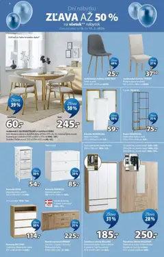 JYSK leták platný od 09.03.2026 | Strana: 4 | Produkty: Nábytok, Šatníková skriňa, Jedálenská stolička, Regál