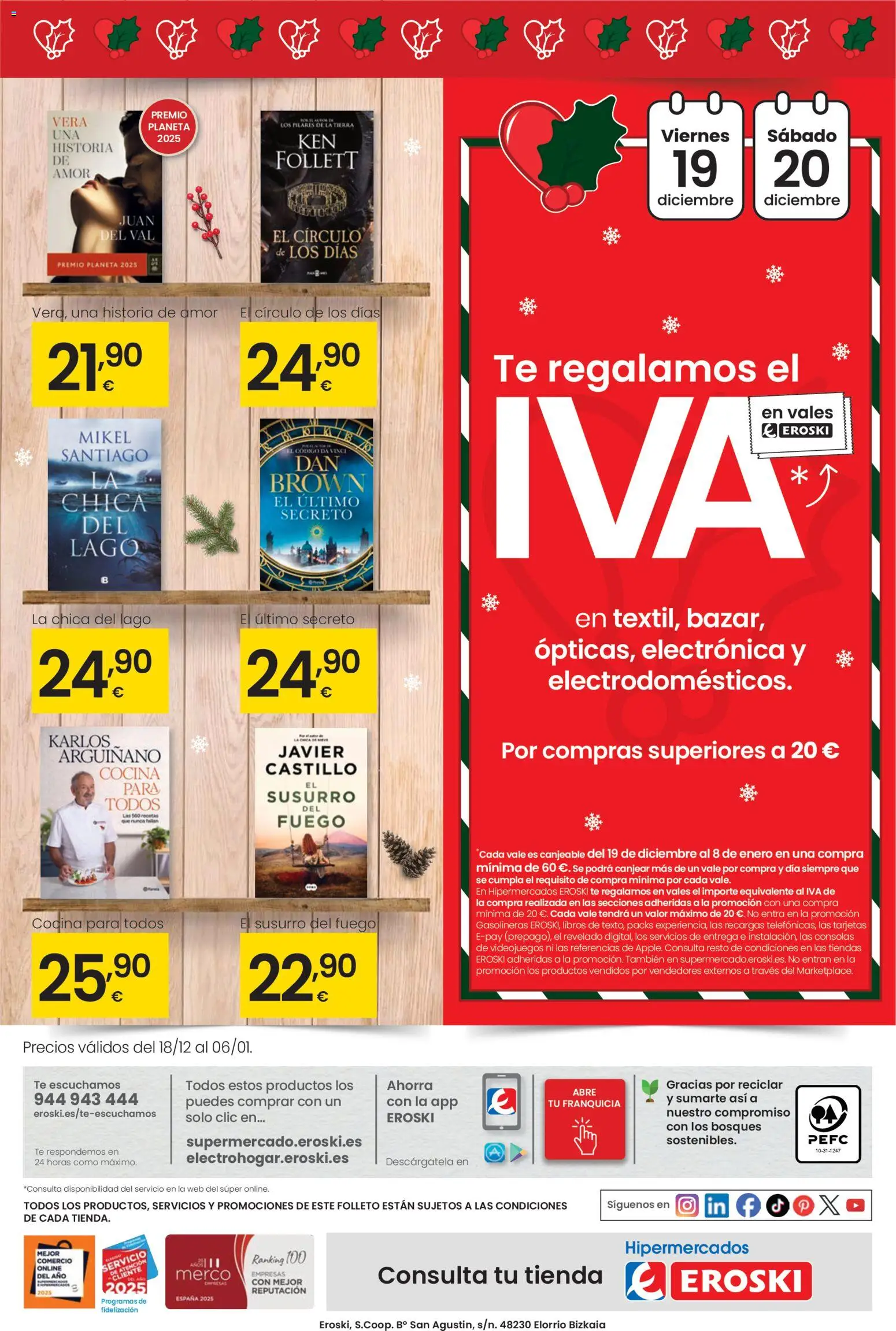 Eroski - Navidad │ válido desde el 18.12.2025 | Página: 64 | Productos: Té, Cocina