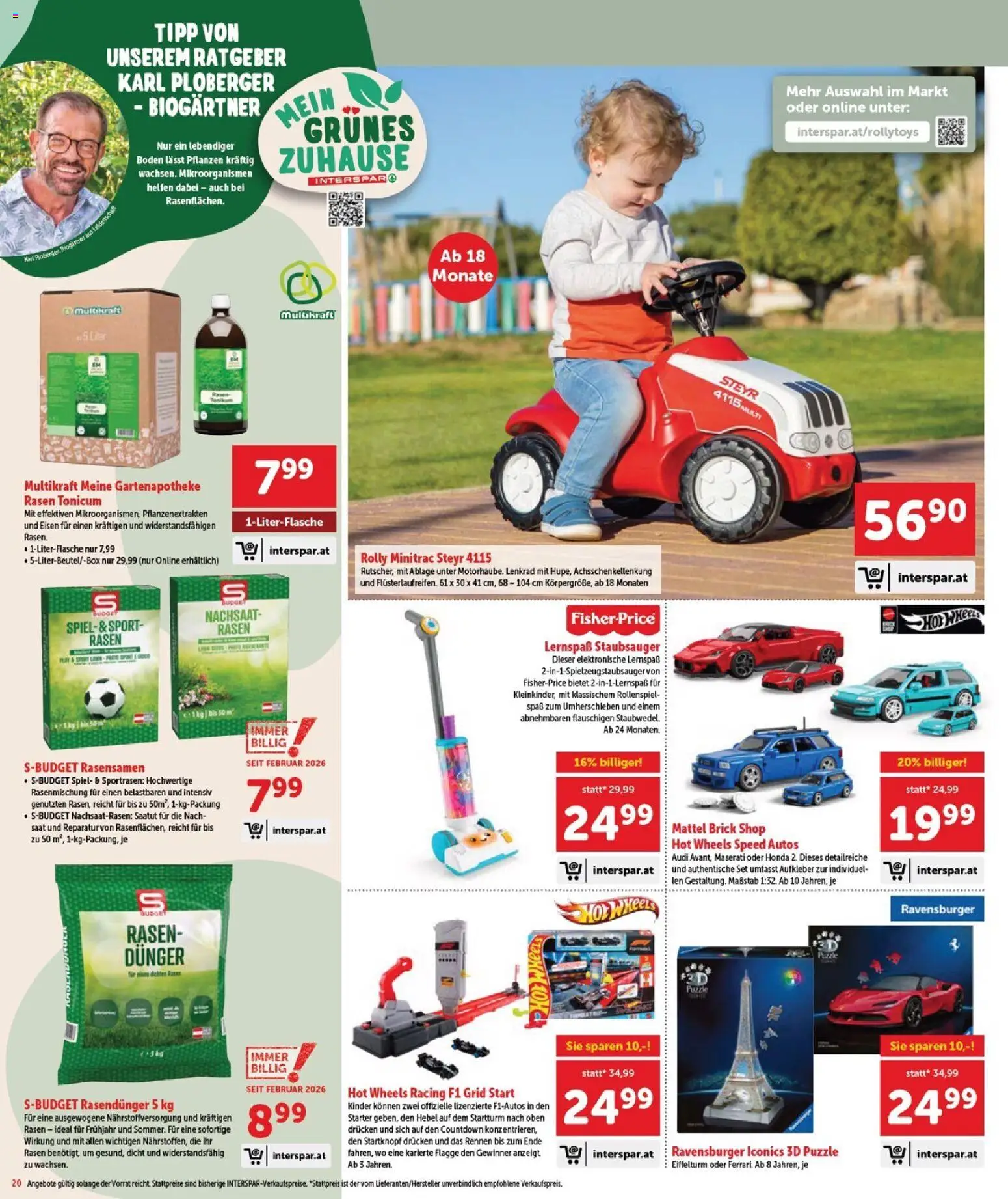 Interspar Flugblatt - Burgenland gültig ab 26.03.2026 | Seite: 22 | Produkte: Spiel, Staubsauger