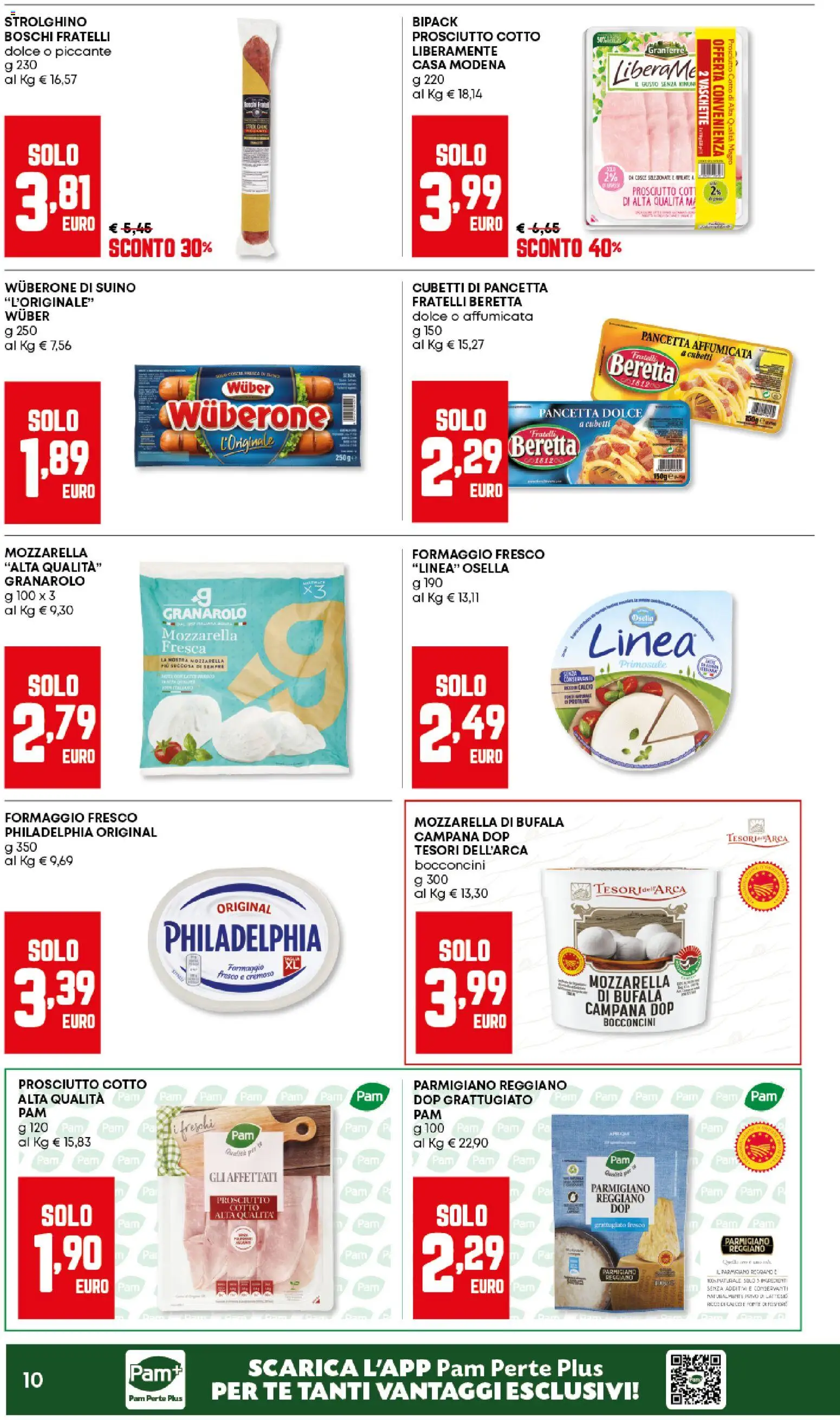 Volantino Panorama del 23.10.2025 | Pagina: 10 | Prodotti: Tè, Pancetta, Suino, Formaggio