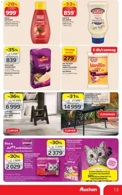 Auchan Kedvenc Márkáink - amely érvényes a következő dátumtól: 09.04.2026 | Oldal: 13