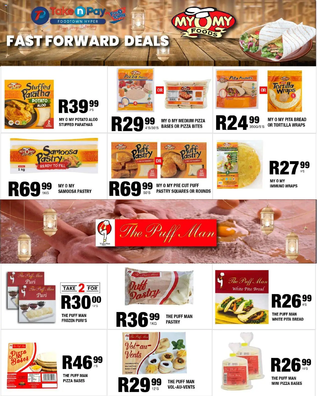 Take n Pay - Specials │ valid from 25.08.2025 | Page: 22 | Products: Bread, Pizza