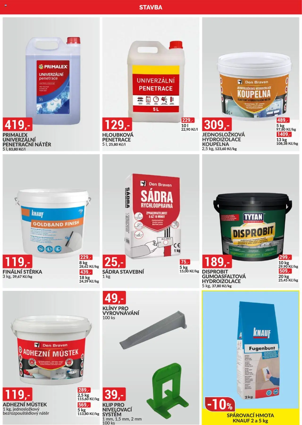 BAUMAX leták od 01.10.2025 | Strana: 28 | Produkty: Finish, Primalex, Koupelna