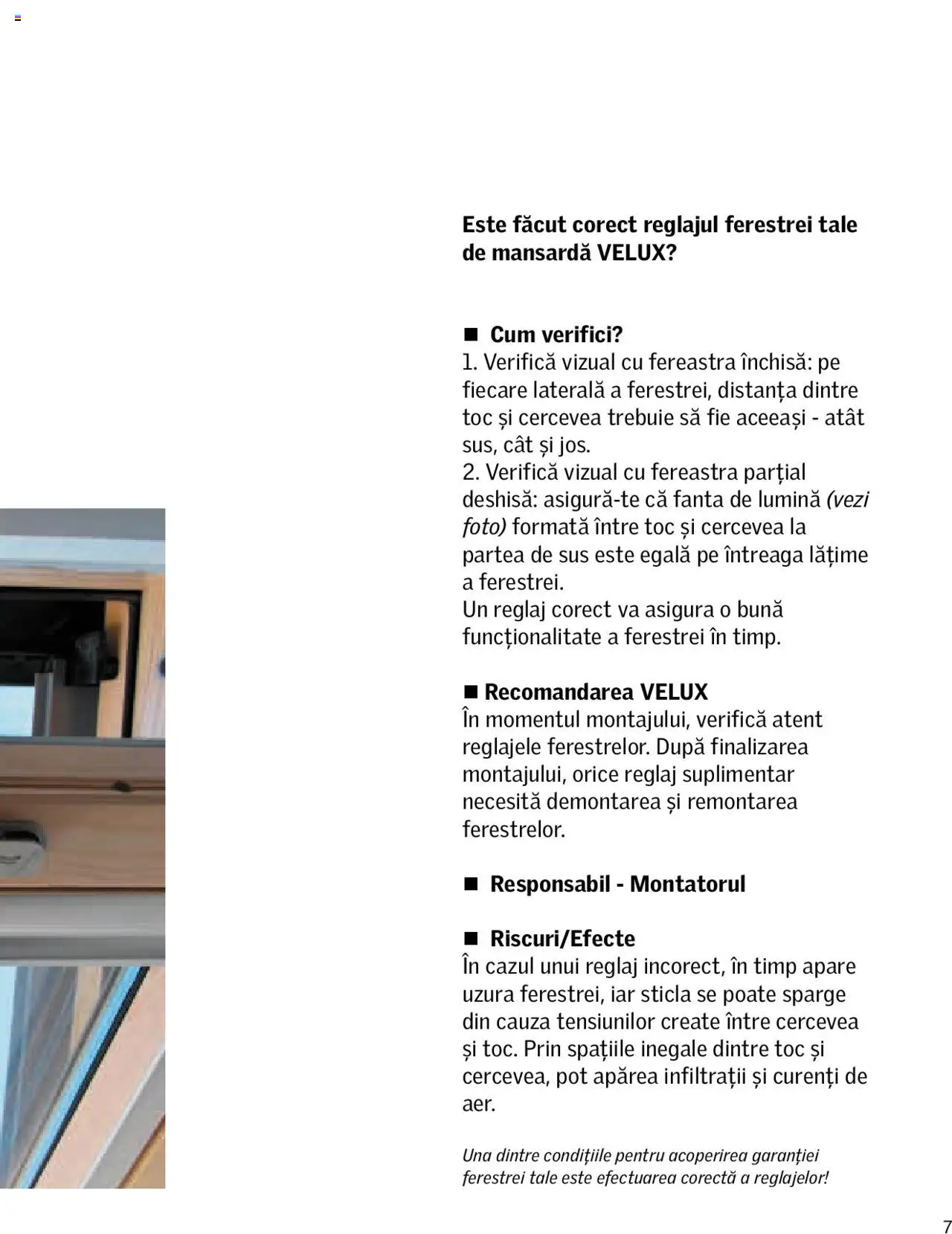 Noul catalog Velux – valabil de la 01.01.2025 | Pagină: 7 | Produse: Tavuk suyu, Fereastră
