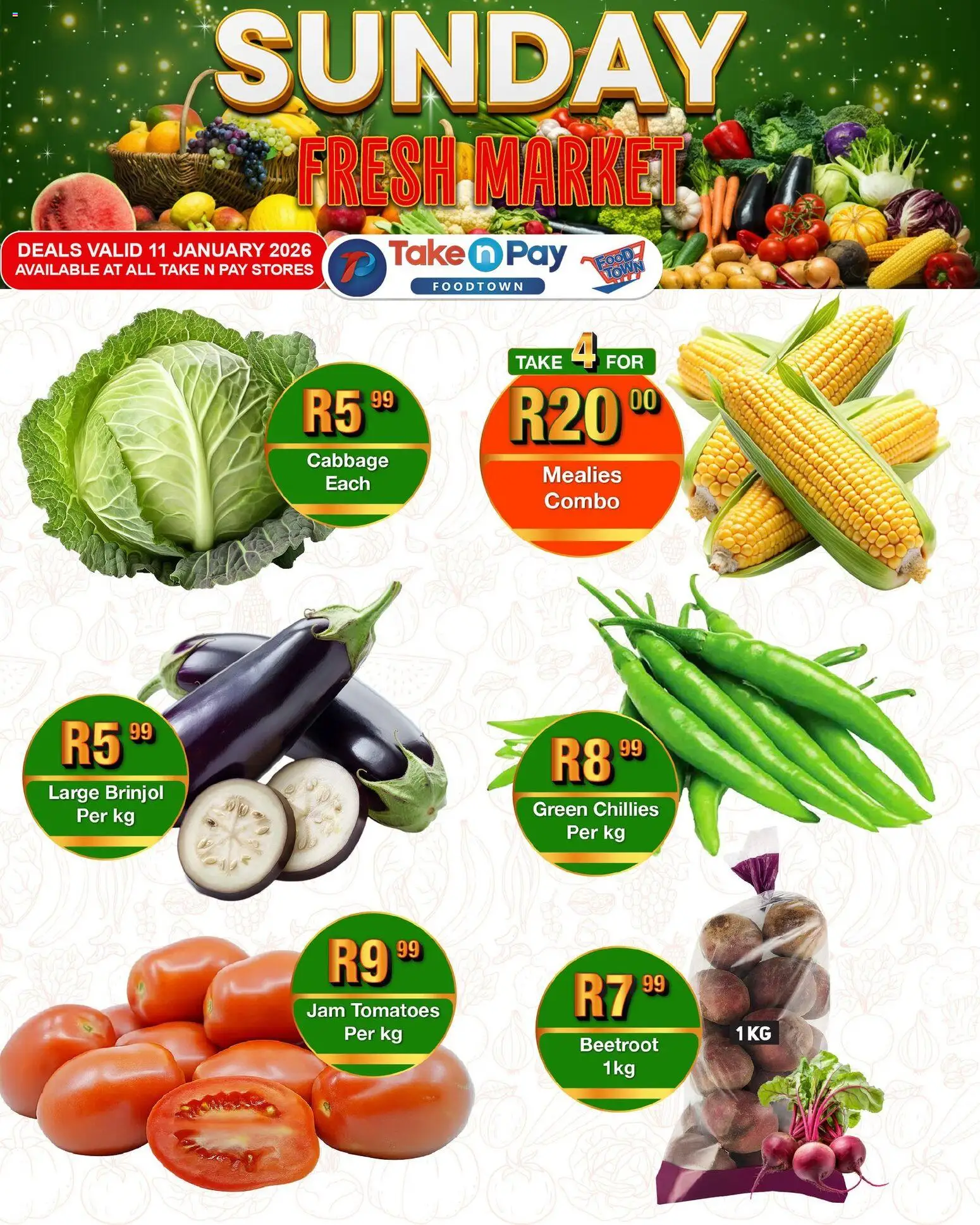 New Take n Pay catalogue – valid from 11.01.2026 | Page: 4 | Products: Jam, Tomatoes