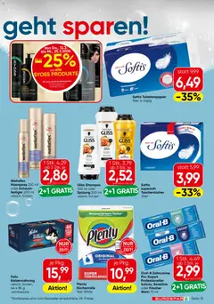 Eurospar Flugblatt ab 12.03.2026 gültig | Seite: 13 | Produkte: Shampoo, Spülung, Haarspray