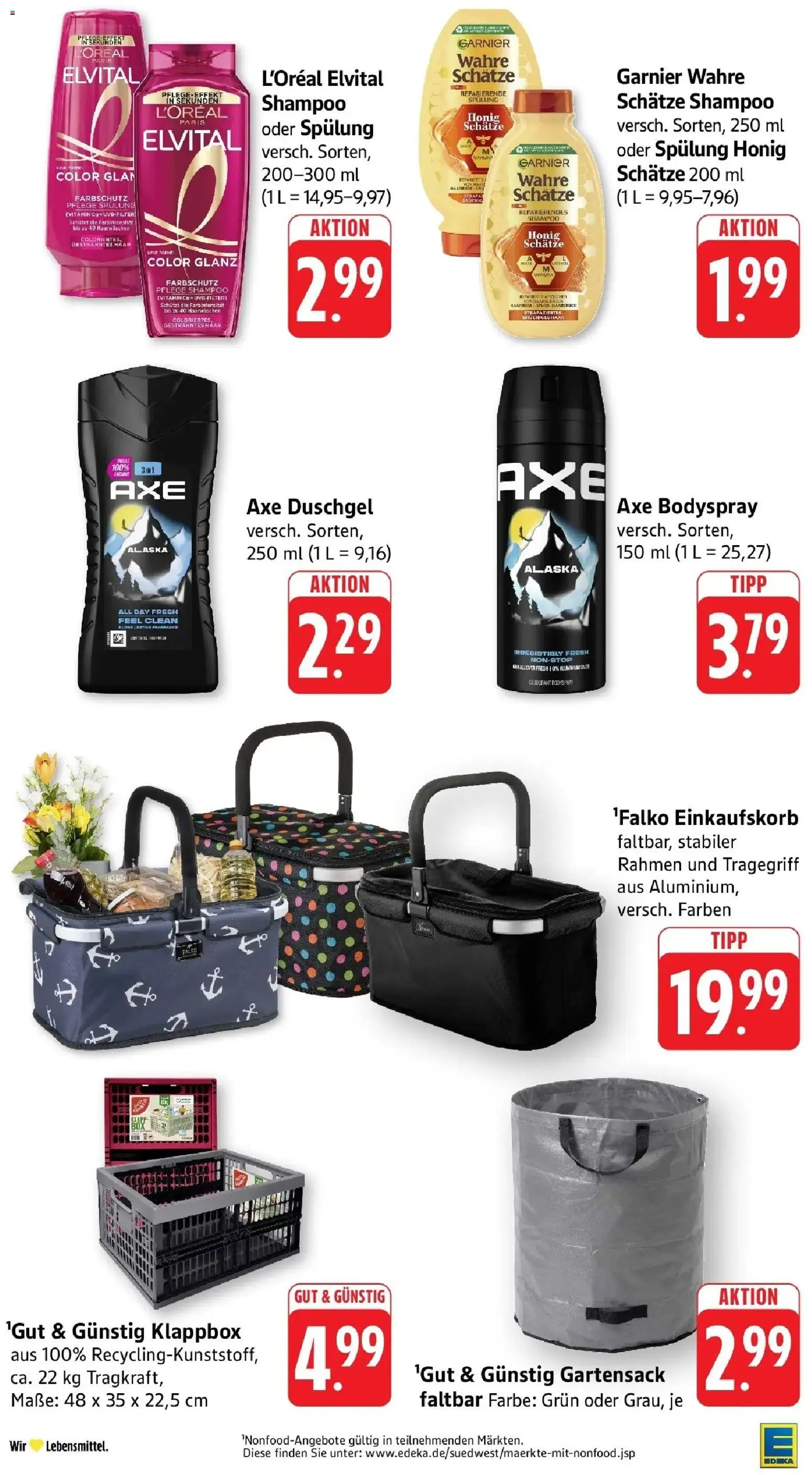 Edeka prospekt Schriesheim	 – gültig ab 09.03.2026 | Seite: 39 | Produkte: Box, Shampoo, Duschgel, Shower Gel