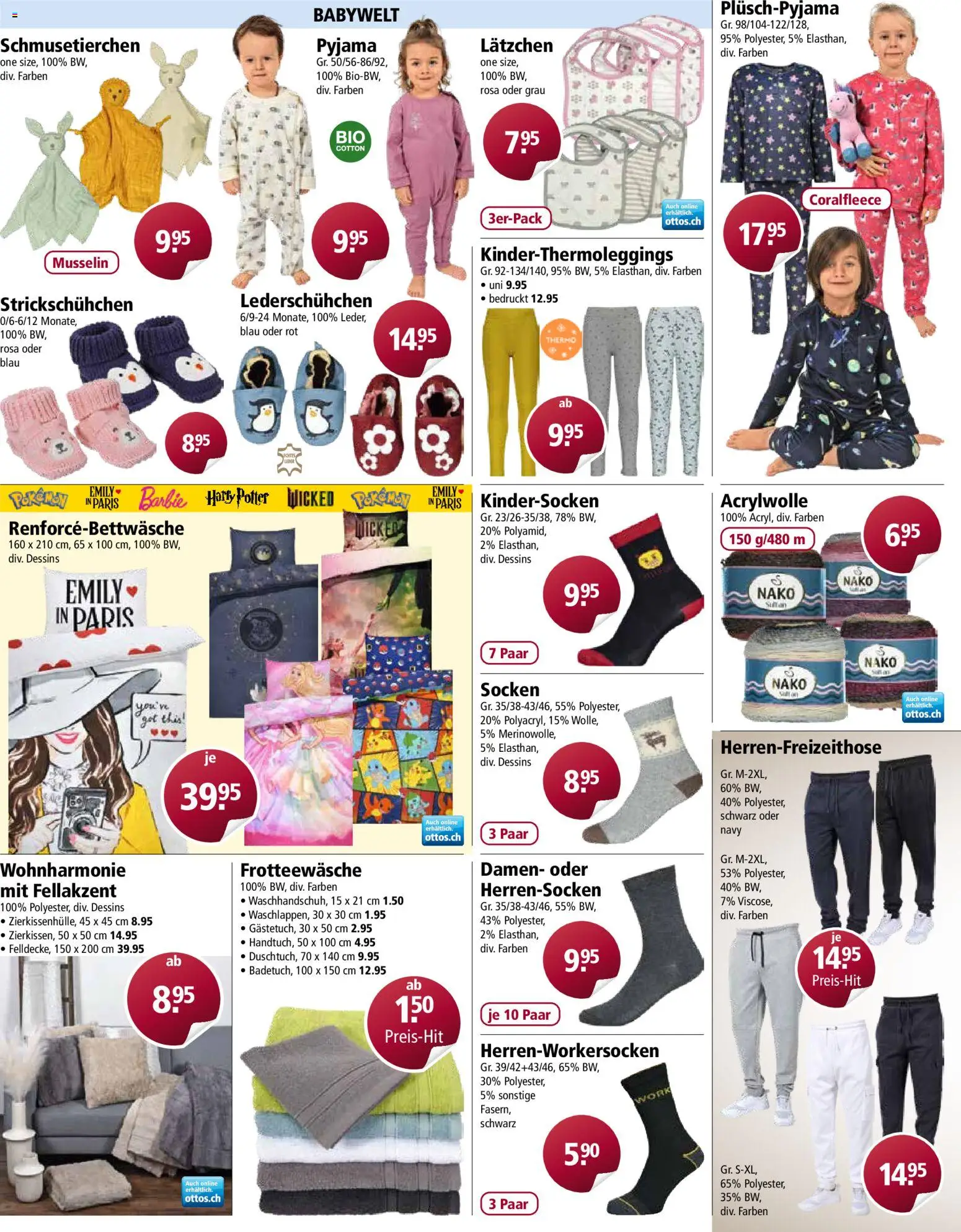 Otto's Aktionen – gültig ab 26.11.2025 | Seite: 14 | Produkte: Socken, Pyjama