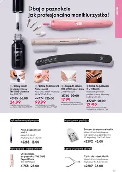 Pogląd oferty "Oriflame Katalog 2 2026" - ważna od 21.01.2026 | Strona: 81 | Produkty: Utwardzacz do paznokci, Top, Makijaż