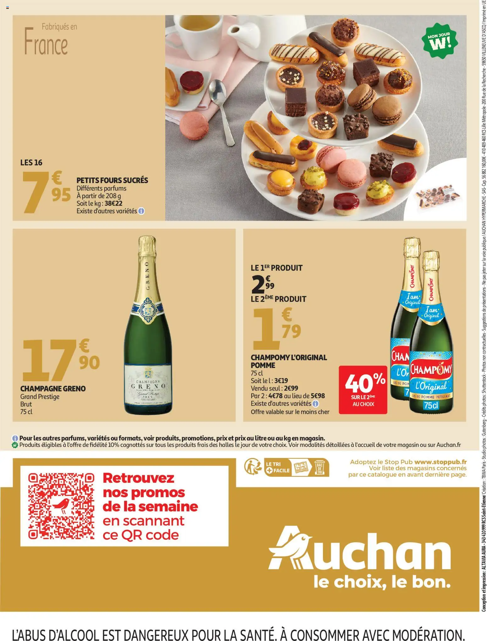 {H1} | Page: 72 | Produits: Champagne, Jus de pomme, Jus, Champagne greno