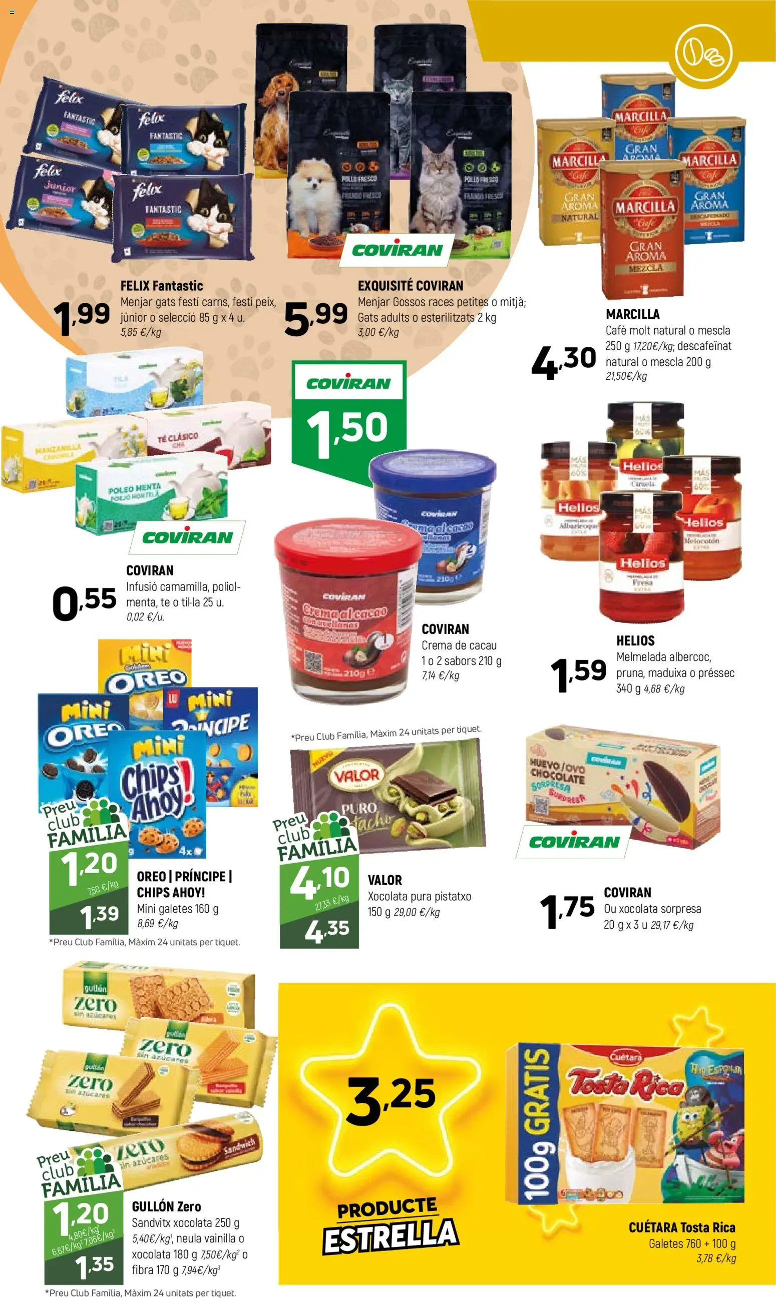 Coviran - Cataluna │ válido desde el 10.03.2026 | Página: 10 | Productos: Café, Chocolate, Crema, Φρυγανιές σικάλεως