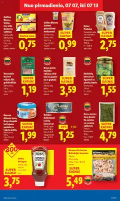 LIDL leidinys│galioja nuo 07.07.2025 | Puslapis: 31 | Prekių: Salotos, Padažas, Makaronai, Kečupas