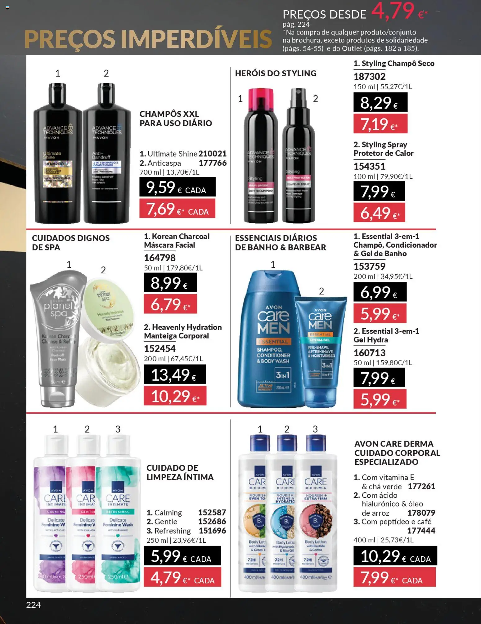 Catálogo Avon Campanha 11 Black Friday │ válido de 01.11.2025 | Página: 224 | Produtos: Condicionador, Manteiga, Óleo, Arroz