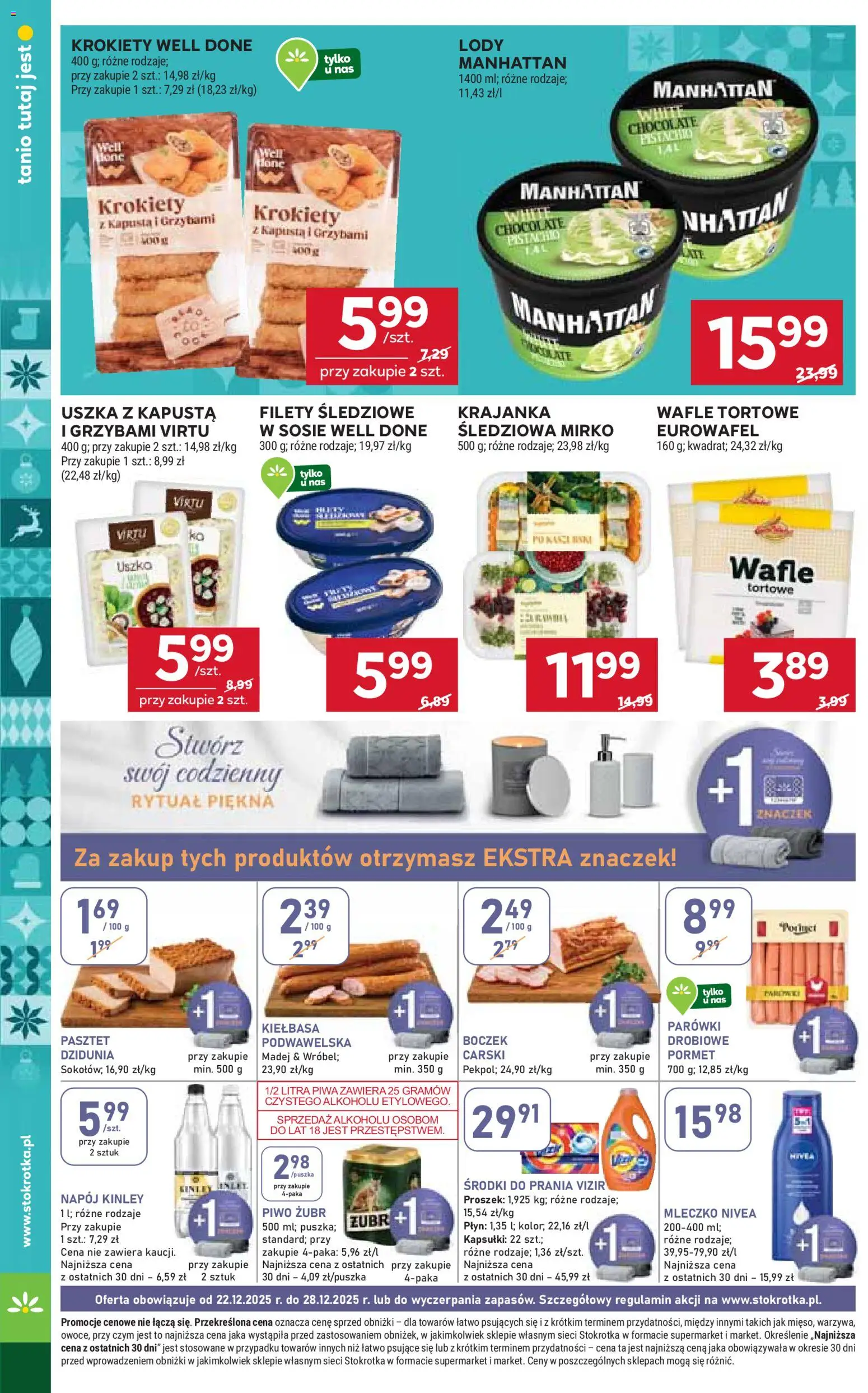 Stokrotka Gazetka - Market od 22.12.2025 | Strona: 18