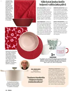 K-Citymarket-mainoslehti voimassa 03.12.2025 alkaen | Sivu: 38