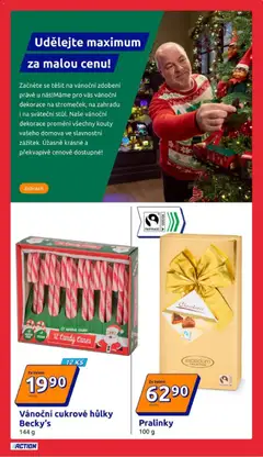 Náhled letáku Action leták od 17.12.2025 | Strana: 15 | Produkty: Vegan, Vánoční dekorace, Dekorace